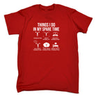 Powerlifting This I Do In Spare Time Gym Bodybuilding Weights - Mens Funny T-Shirt Tshirts