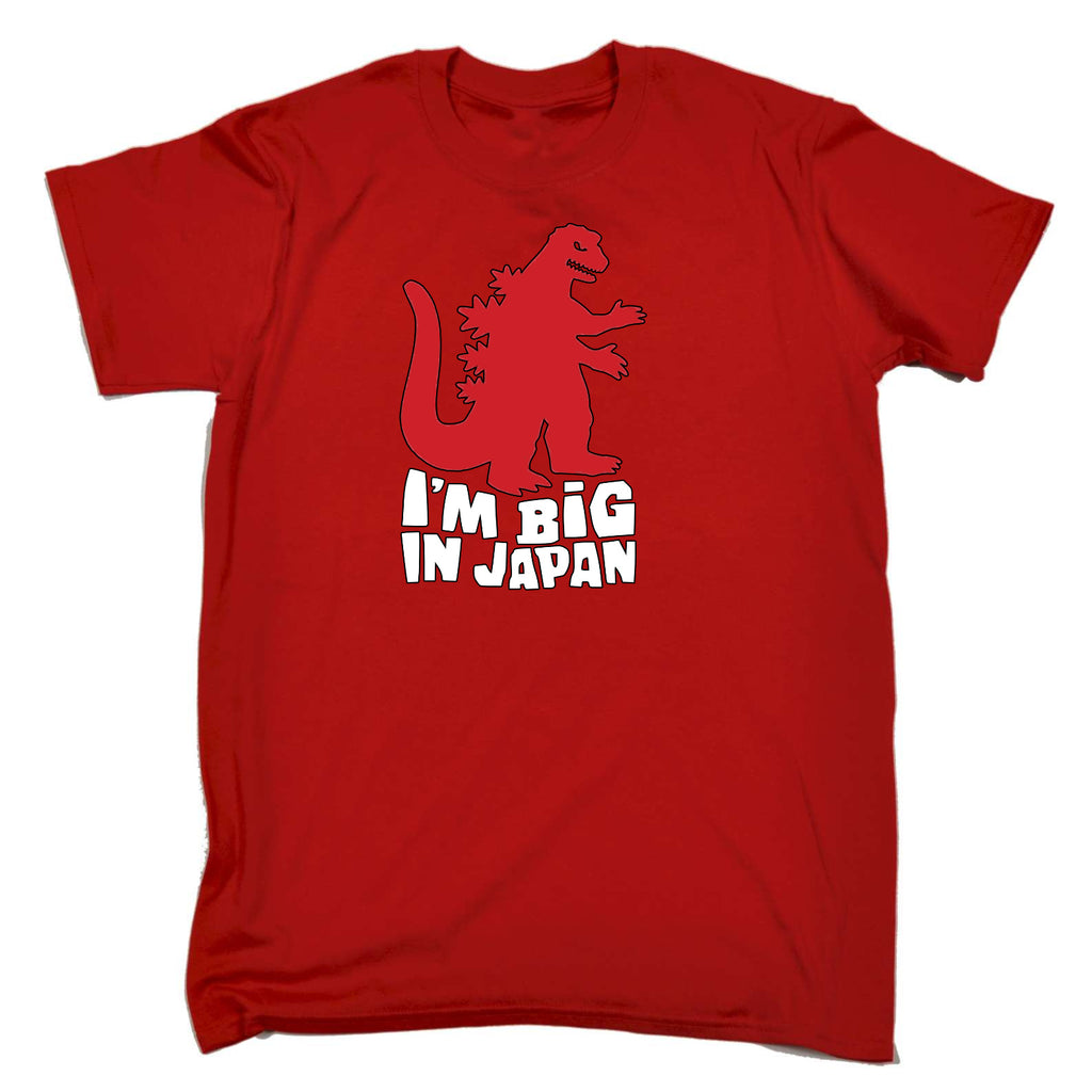 Im Big In Japan Lizard - Mens Funny T-Shirt Tshirts