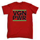 Vegan Power - Mens Funny T-Shirt Tshirts