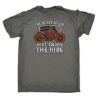 Secret Of Life Ride Motorcycle Motorbike - Mens Funny T-Shirt Tshirts