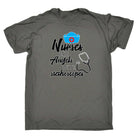 Nurses Are Angles With Stethoscopes - Mens Funny T-Shirt Tshirts
