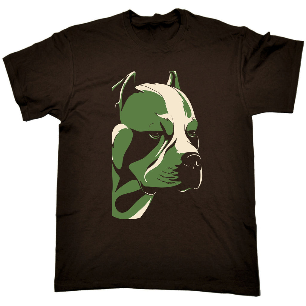 Pitbull Dog V2 Hound - Mens Funny T-Shirt Tshirts
