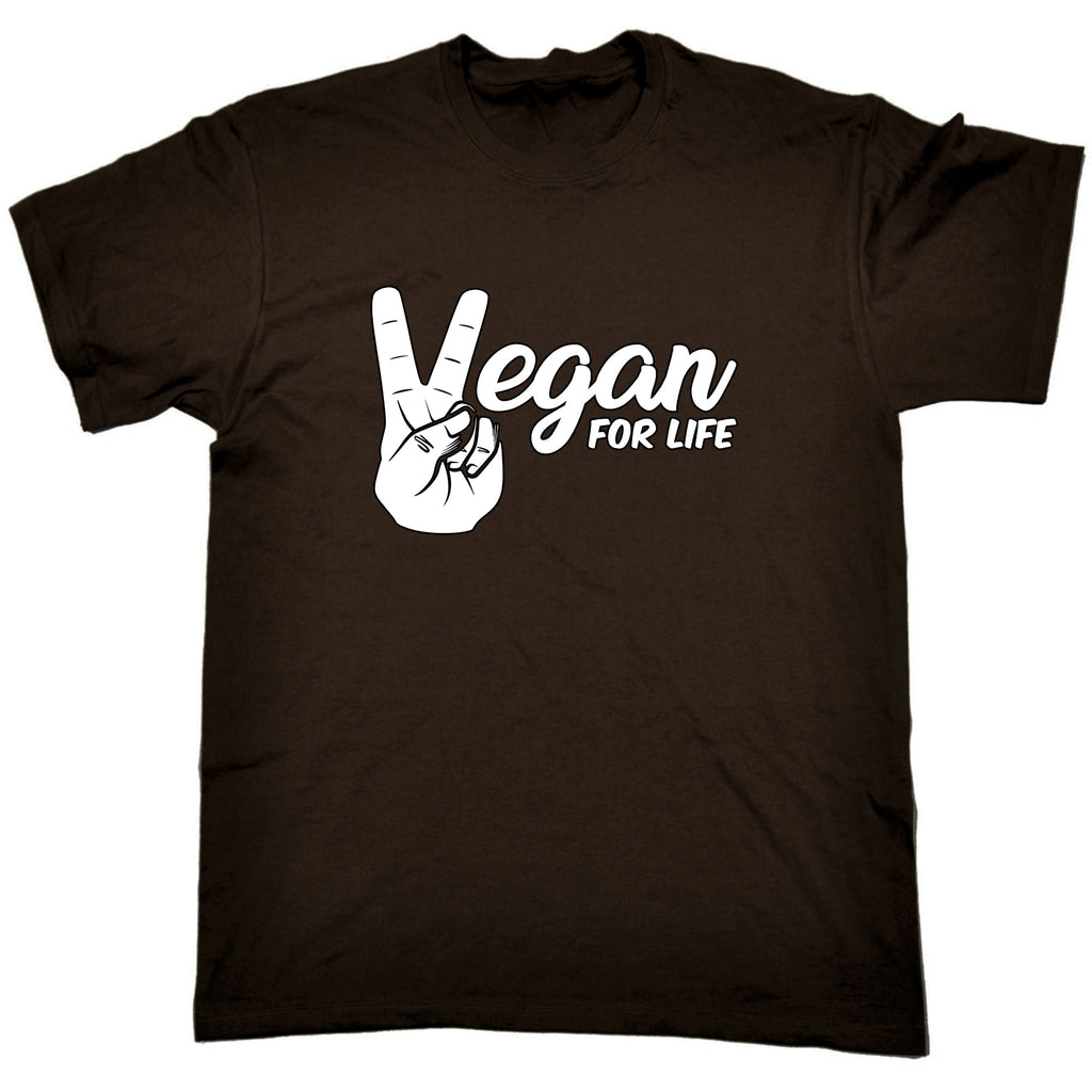 Vegan For Life Food - Mens Funny T-Shirt Tshirts