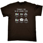 In My Spare Time Cat Kitten Pussy Cats - Mens Funny T-Shirt Tshirts