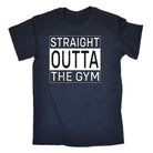 Straight Outta The Gym Bodybuilding Weights - Mens Funny T-Shirt Tshirts