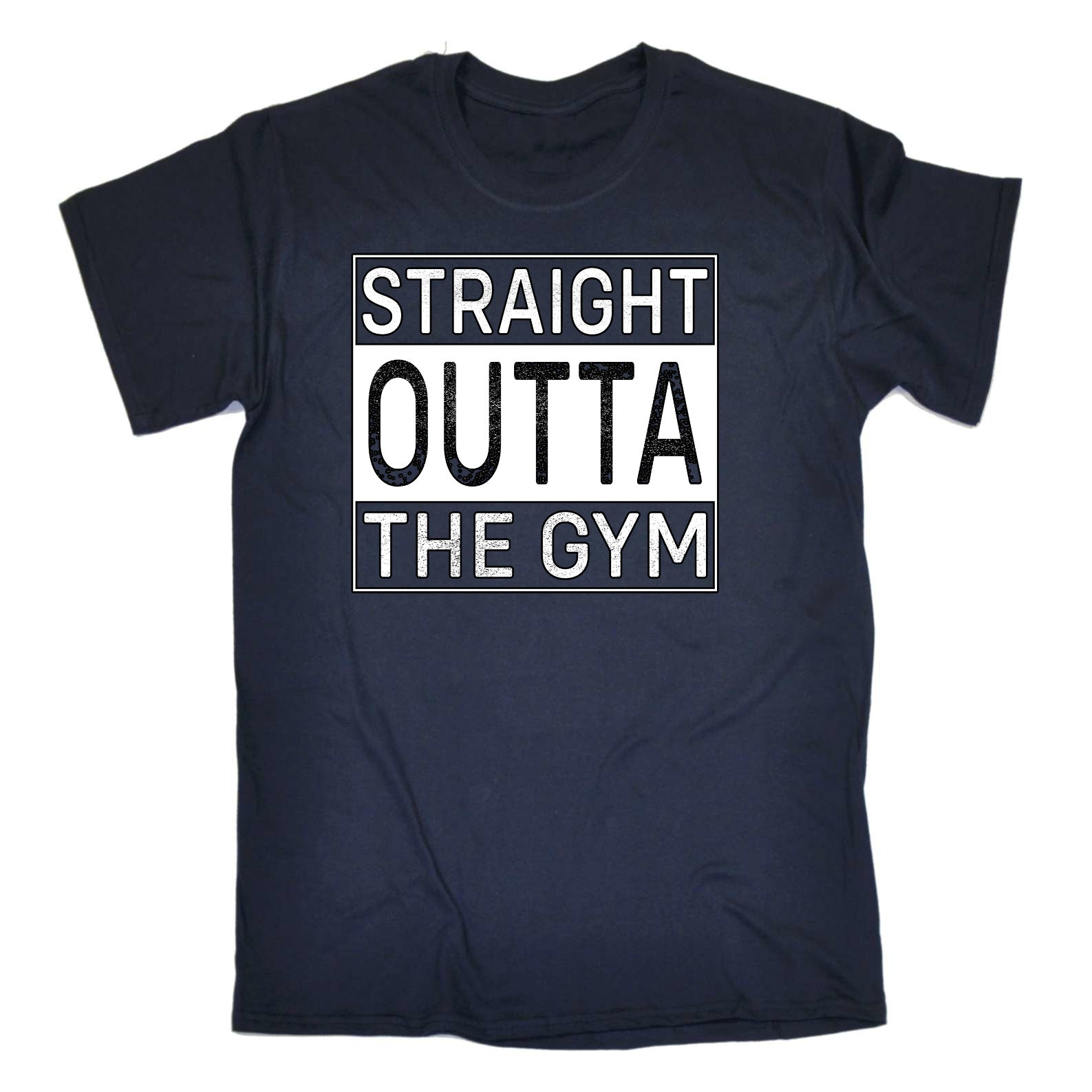 Straight Outta The Gym Bodybuilding Weights - Mens Funny T-Shirt Tshirts