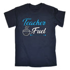 Teacher Fuel Coffee - Mens Funny T-Shirt Tshirts
