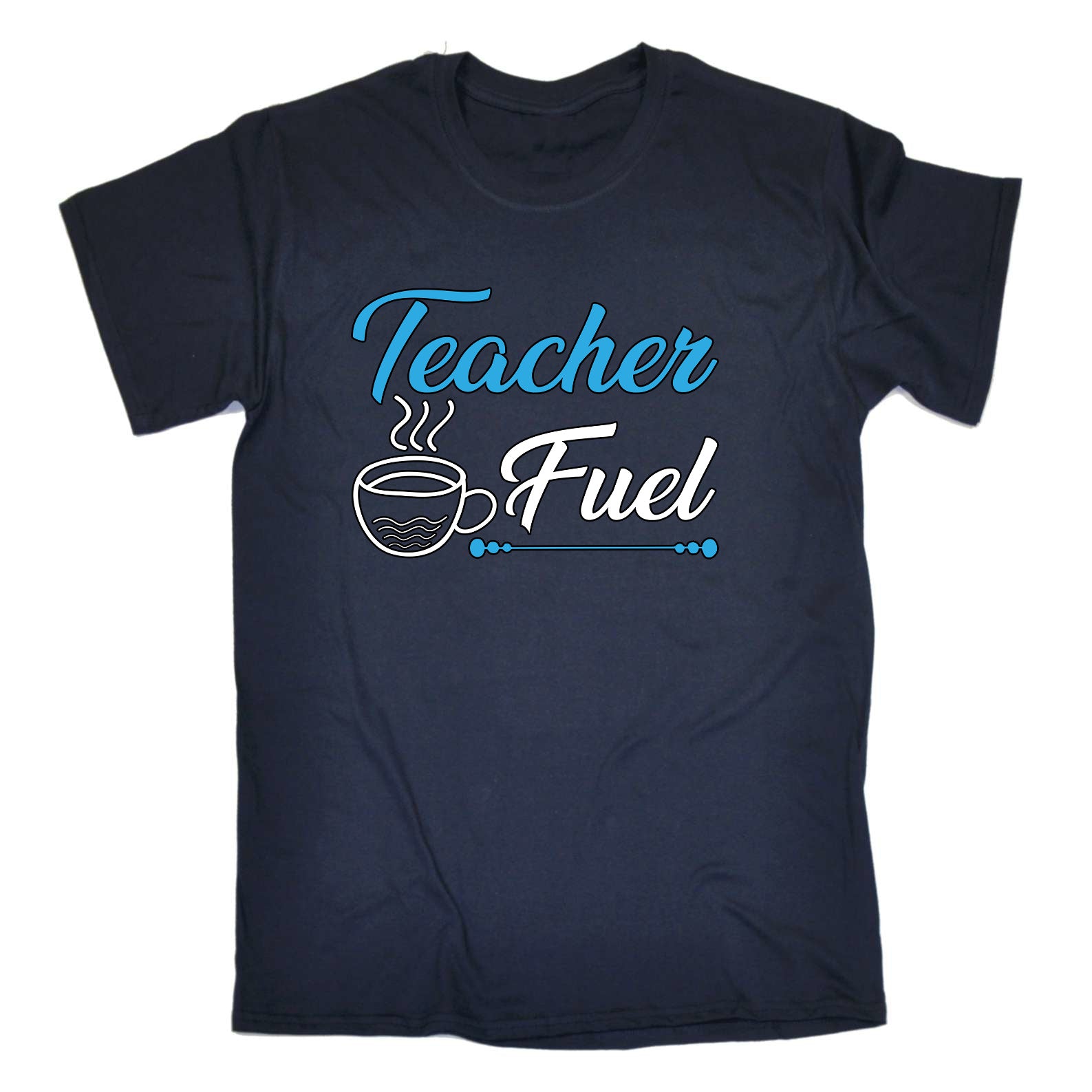 Teacher Fuel Coffee - Mens Funny T-Shirt Tshirts