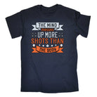 Golf The Mind Messes Up More Shots Than The Body - Mens Funny T-Shirt Tshirts