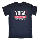Yoga Gives You Superpowers - Mens Funny T-Shirt Tshirts