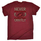Never Ride Faster Than Your Guardian Angel Can Fly Motorbike - Mens Funny T-Shirt Tshirts