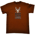 Keep Calm And Go Hunting - Mens Funny T-Shirt Tshirts