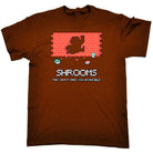 Shroom Make You Invincible Cartoon - Mens Funny T-Shirt Tshirts