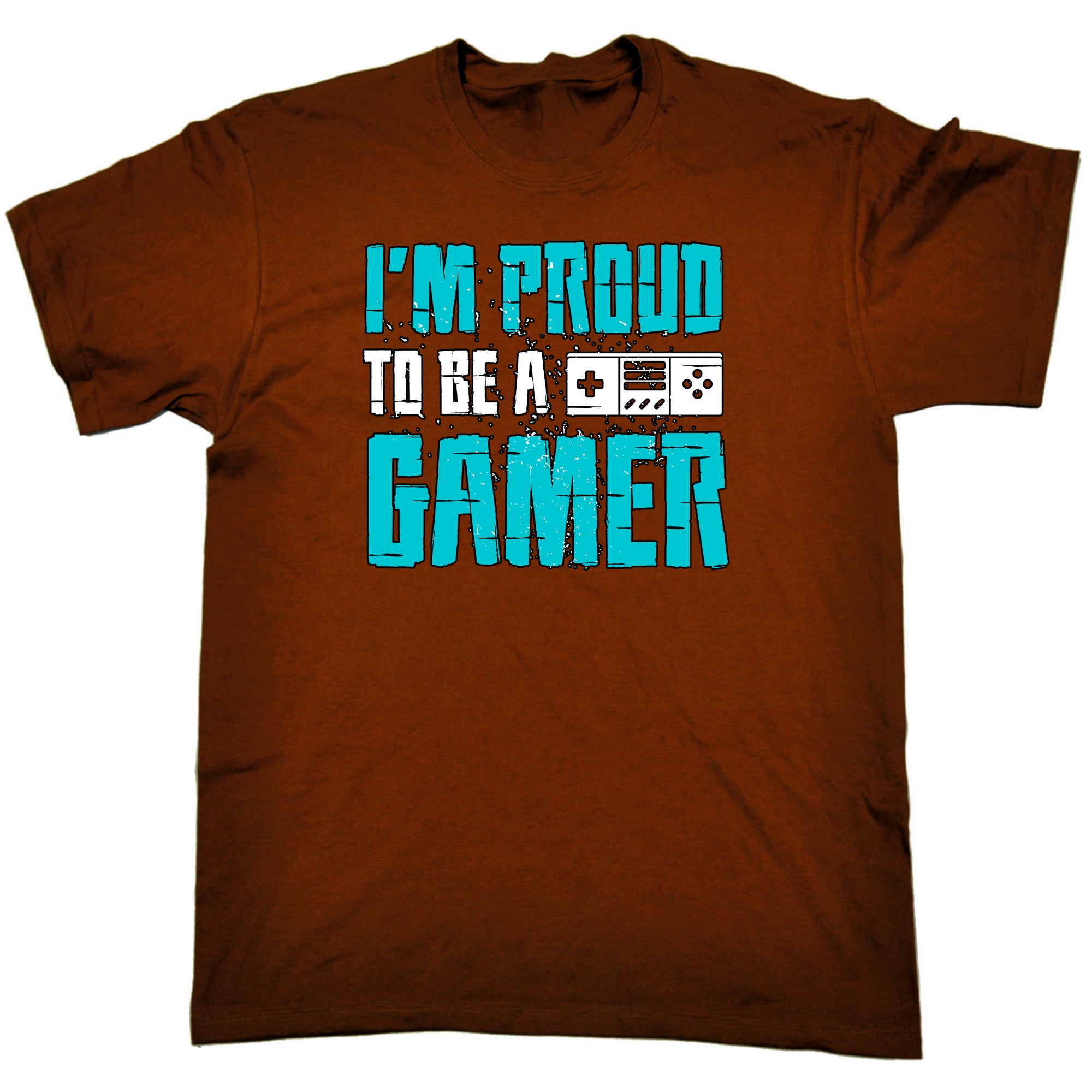 Im Proud To Be A Gamer Game - Mens Funny T-Shirt Tshirts