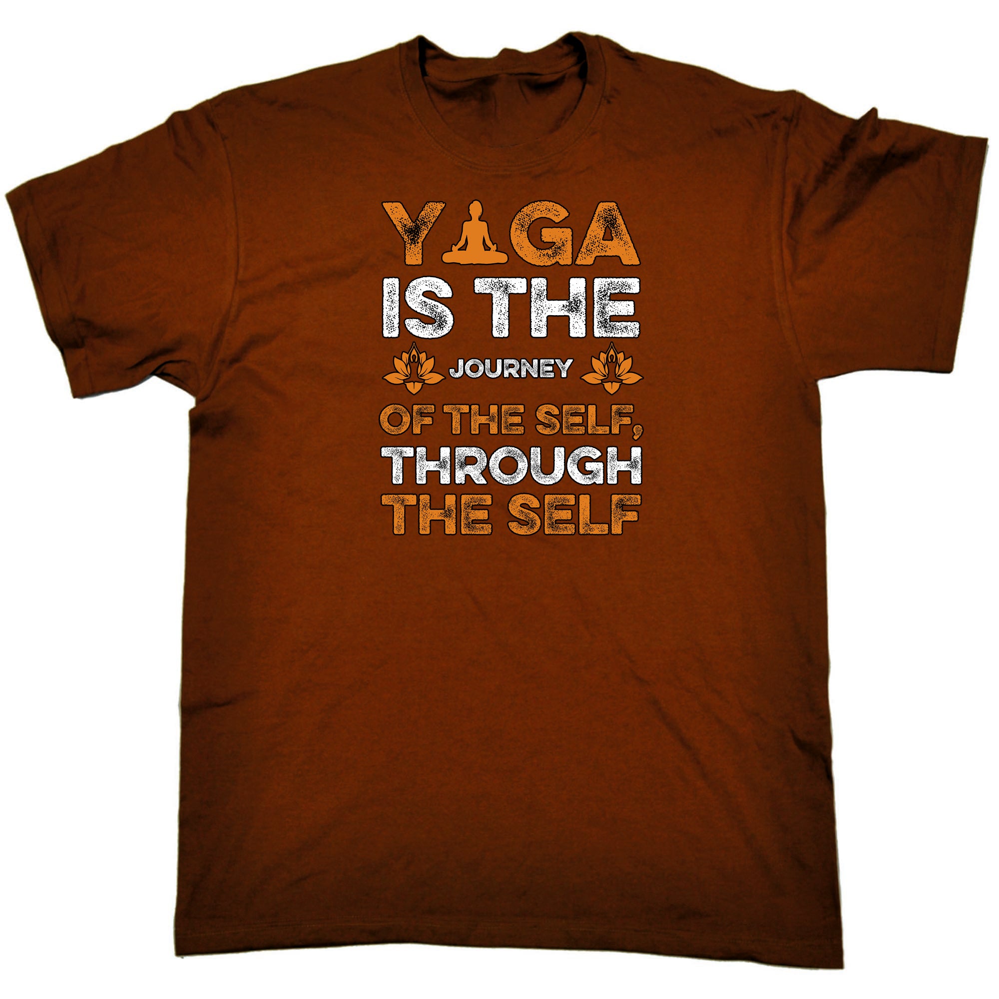 Yogo Is The Journey Of The Self - Mens Funny T-Shirt Tshirts