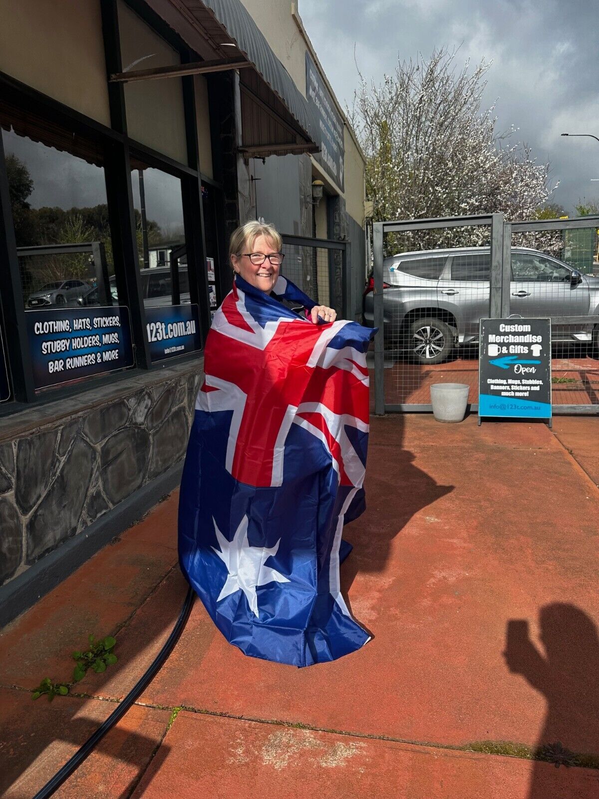 Large Australia Flag Flags Australian Day Oz Ozzie Outdoor Massive 5ft x 10ft