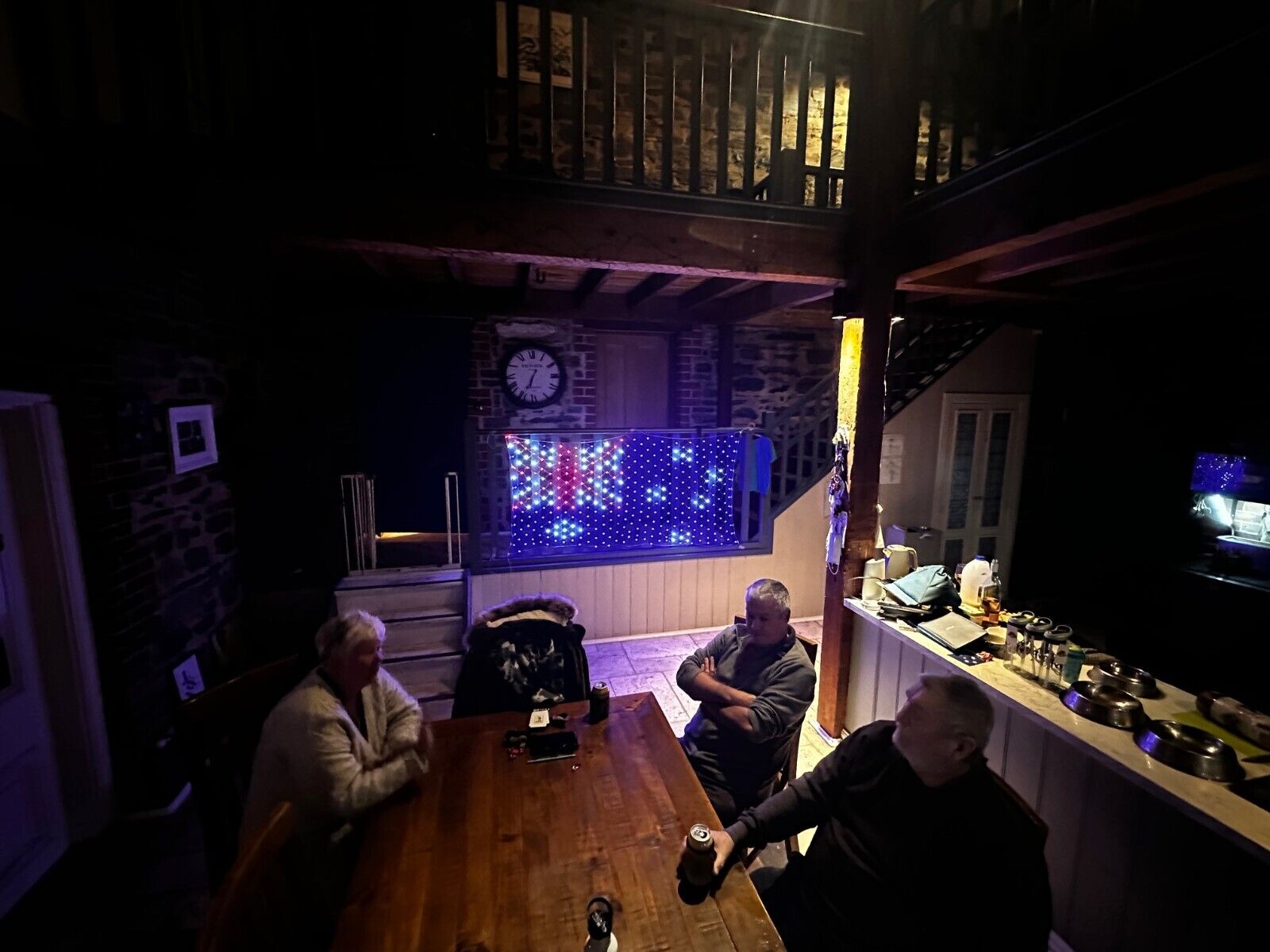 Large Australia Flag LED Australian Flags Day Oz Country Glow Outdoor Waterproof