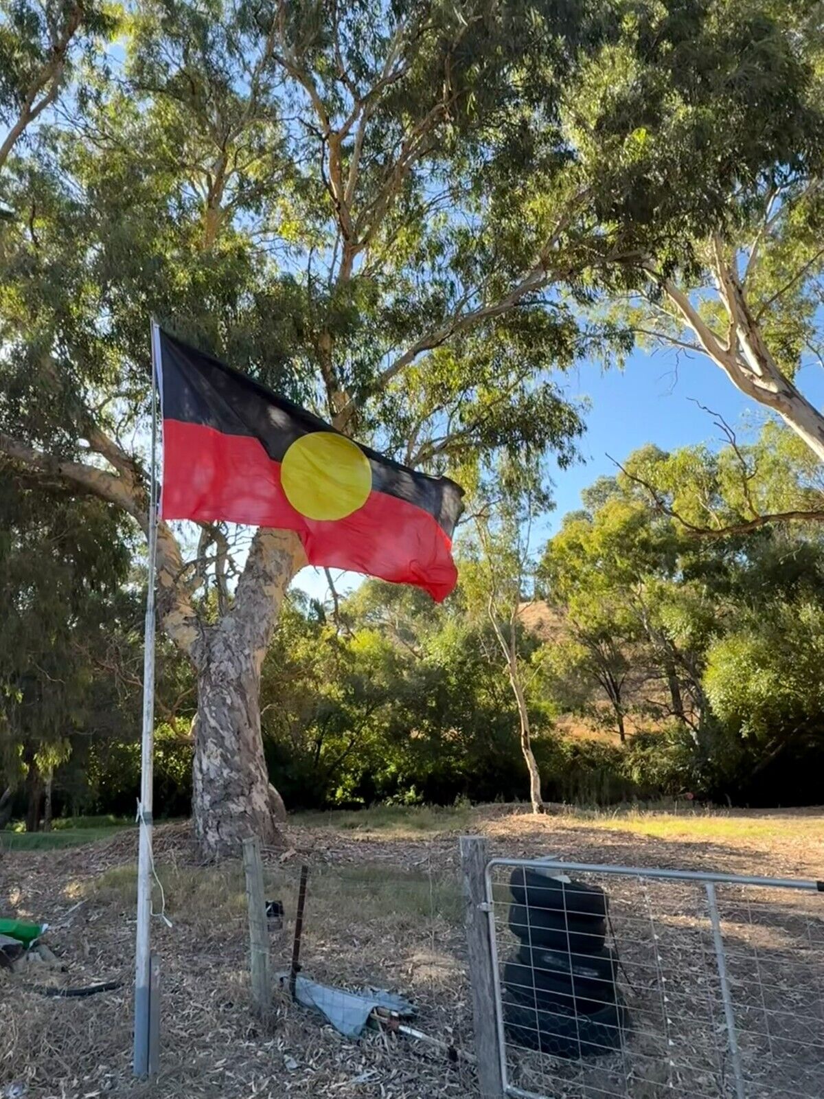 2 x LARGE ABORIGINAL Country Australia Flag Flags Outdoor Massive 5ft x 10ft