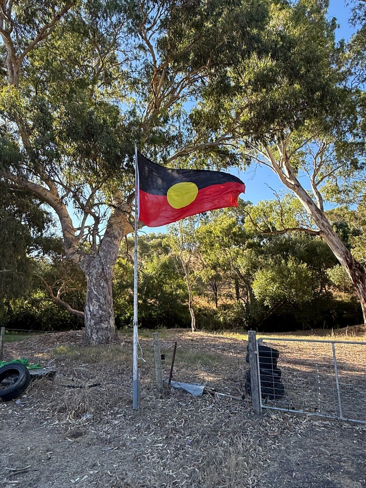 2 x LARGE ABORIGINAL Country Australia Flag Flags Outdoor Massive 5ft x 10ft