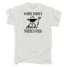 Where Theres Smoke Food Pork Grill Barbecue Bbq - Mens 123t Funny T-Shirt Tshirts