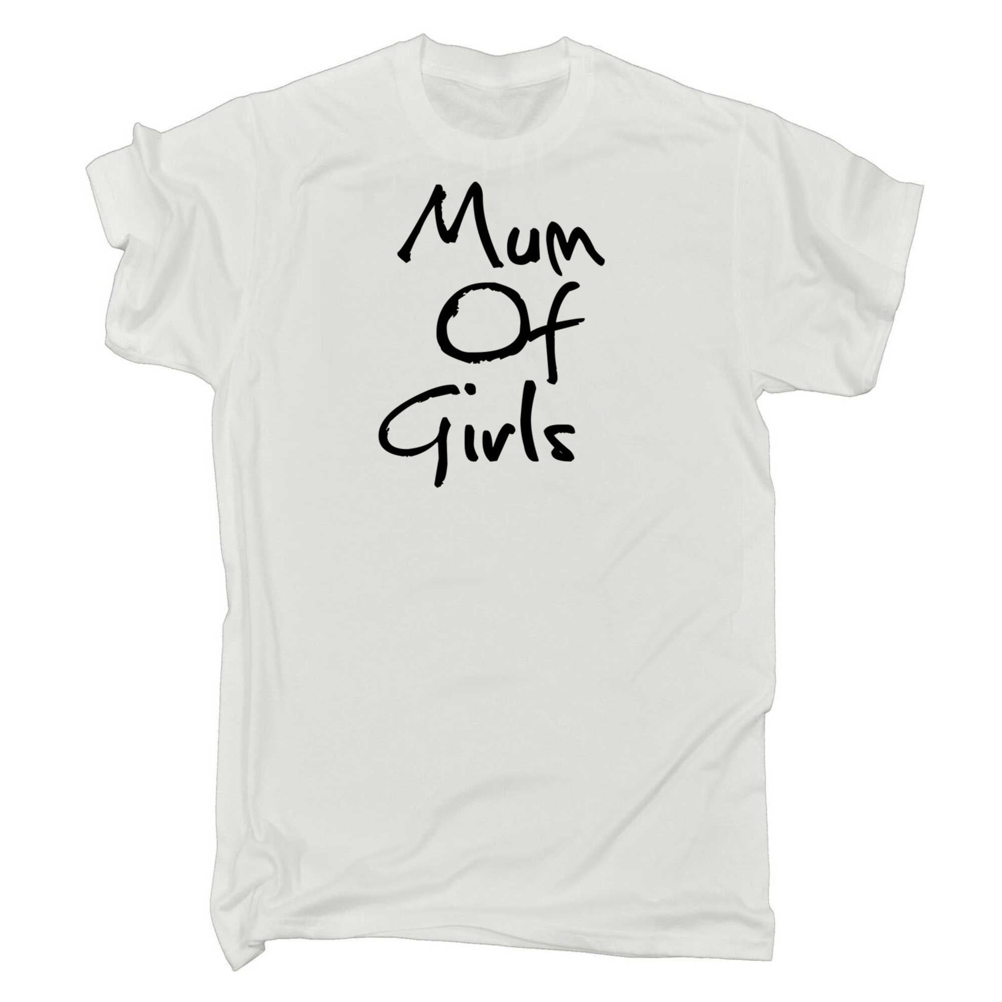 Mum Of Girls Mother Mothers Day - Mens 123t Funny T-Shirt Tshirts