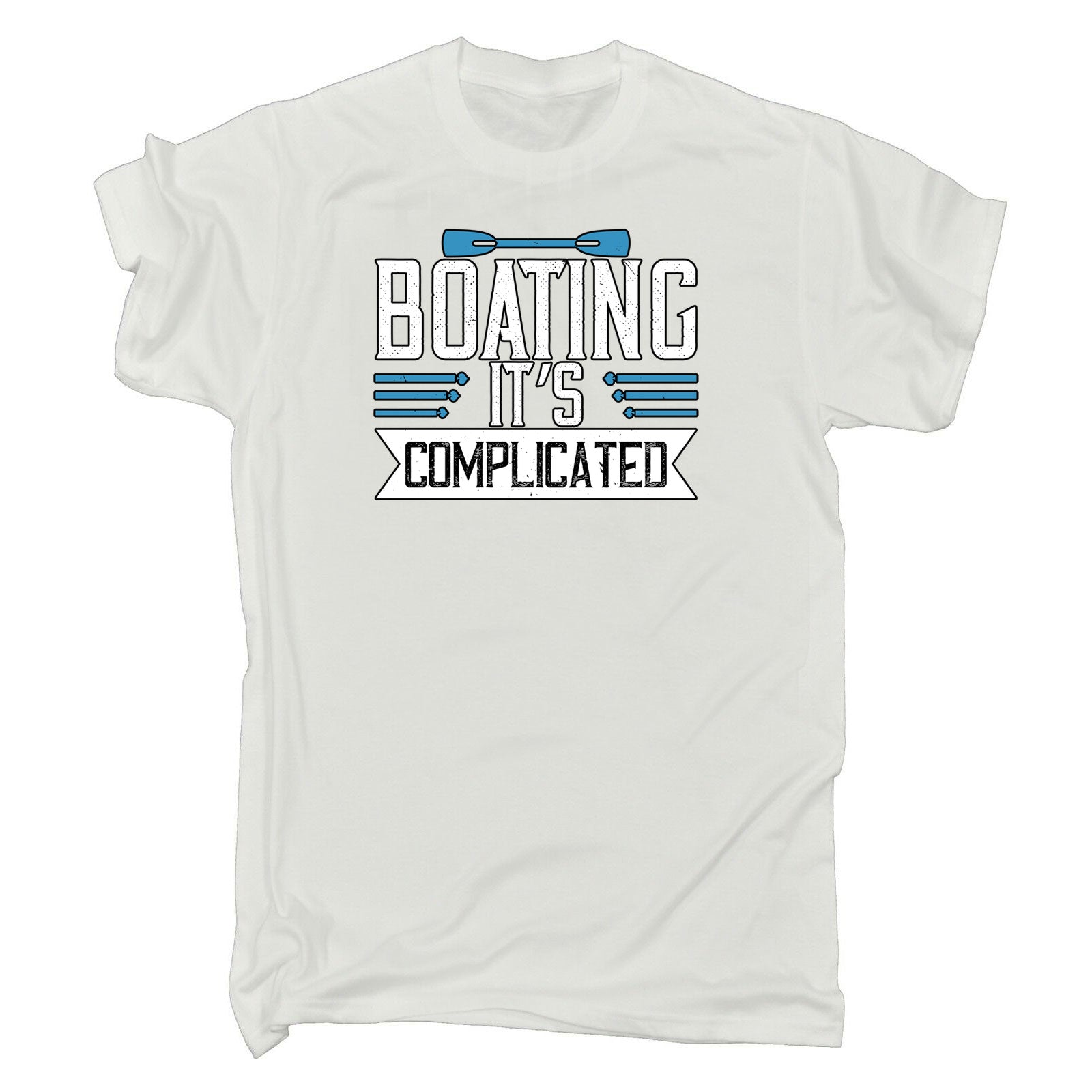 Sailing Boating Its Complicated - Mens 123t Funny T-Shirt Tshirts