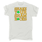 Shake Your Sham Rocks Irish St Patricks Day Ireland - Mens 123t Funny T-Shirt Tshirts