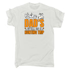 Dad Is Still On A Hunting Trip - Mens 123t Funny T-Shirt Tshirts