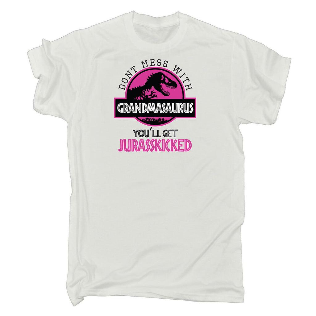 Dont Mess With Grandma Nana Dinosaur Dino - Mens 123t Funny T-Shirt Tshirts