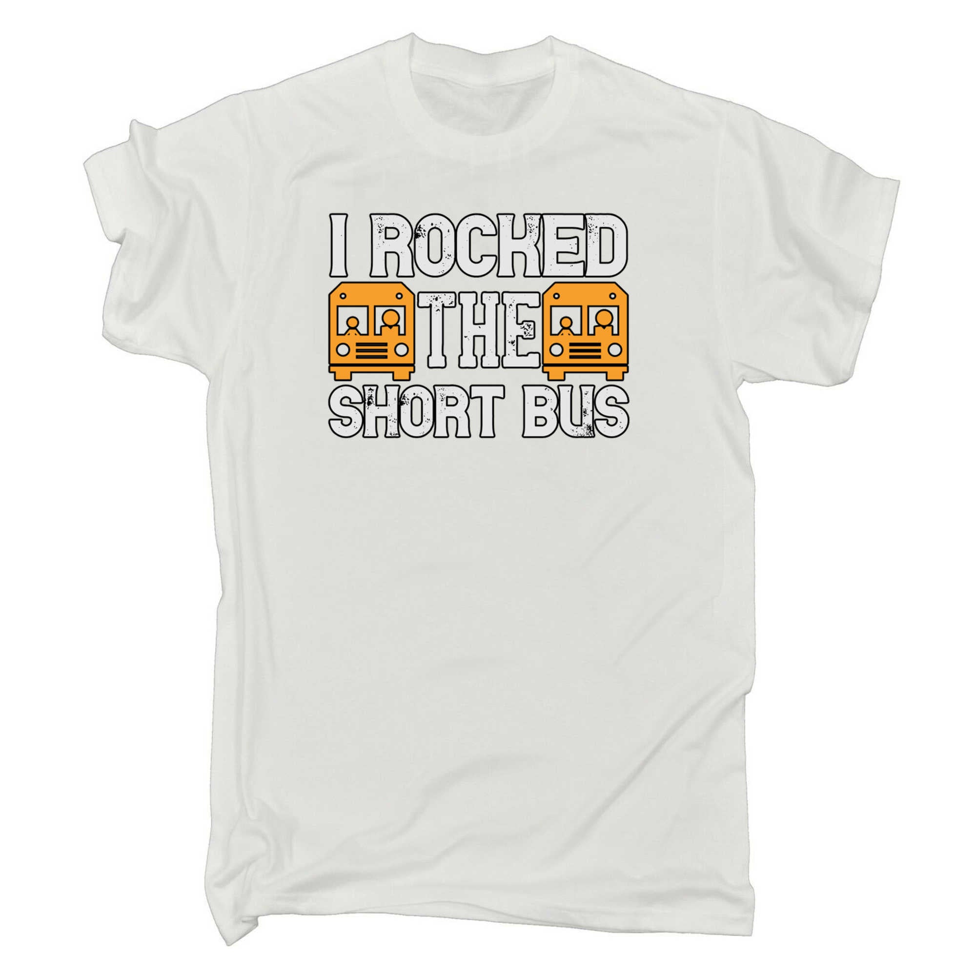 I Rocked The Short Bus Driver - Mens 123t Funny T-Shirt Tshirts