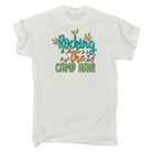 Rocking The Camp Hair Camping - Mens 123t Funny T-Shirt Tshirts