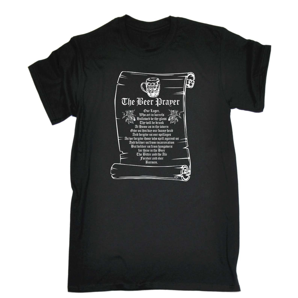 The Beer Prayer - Mens Funny T-Shirt Tshirts