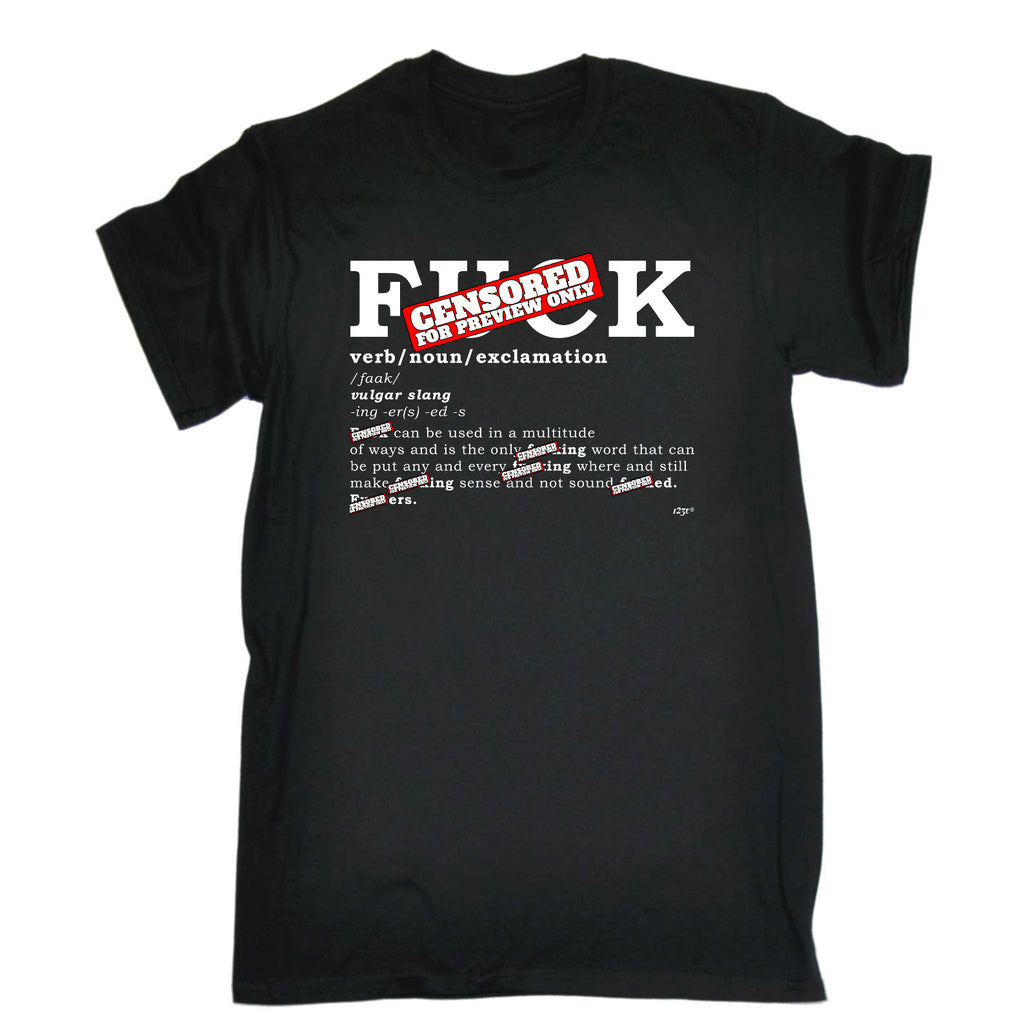 F  K Noun - Mens Funny T-Shirt Tshirts