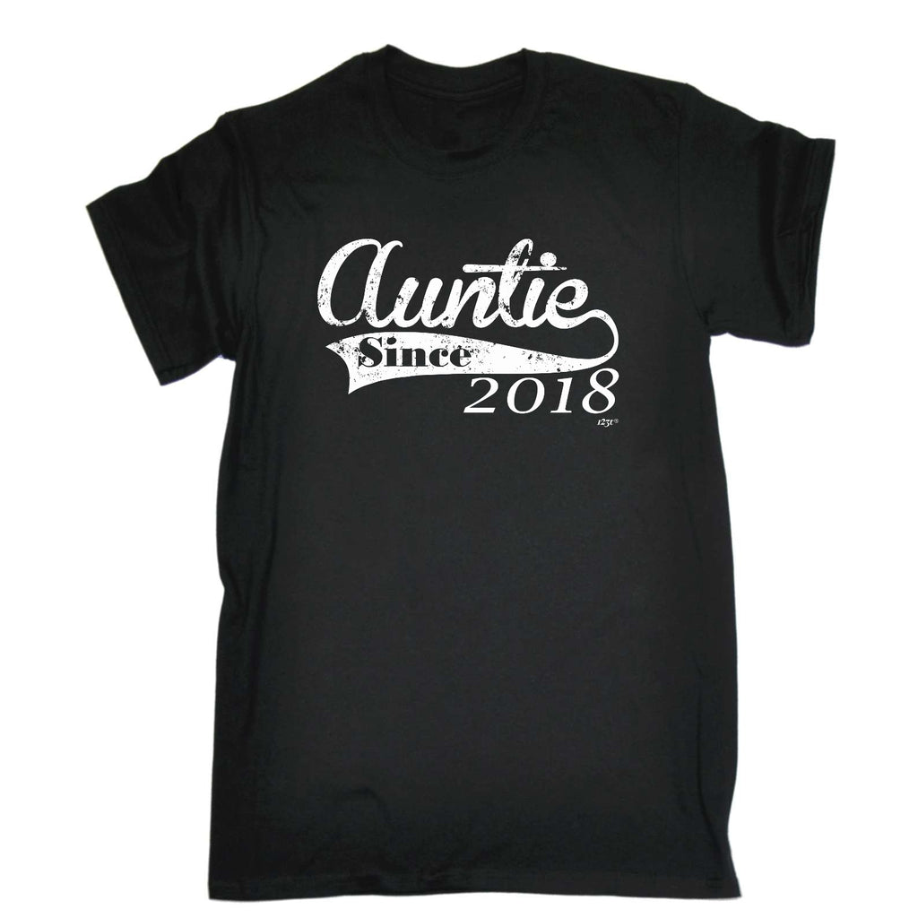 Auntie Since 2018 - Mens Funny T-Shirt Tshirts