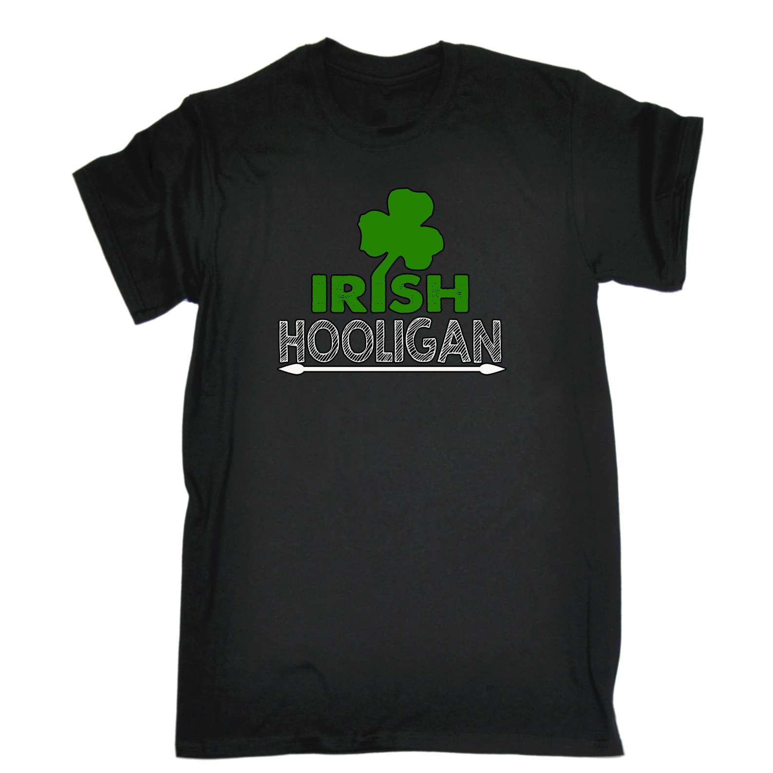 Irish Hooligan V2 St Patricks Day - Mens 123t Funny T-Shirt Tshirts