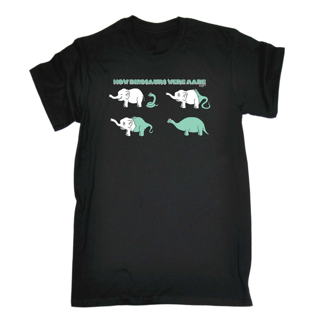 How Dinosaursaurs Were Made - Mens Funny T-Shirt Tshirts