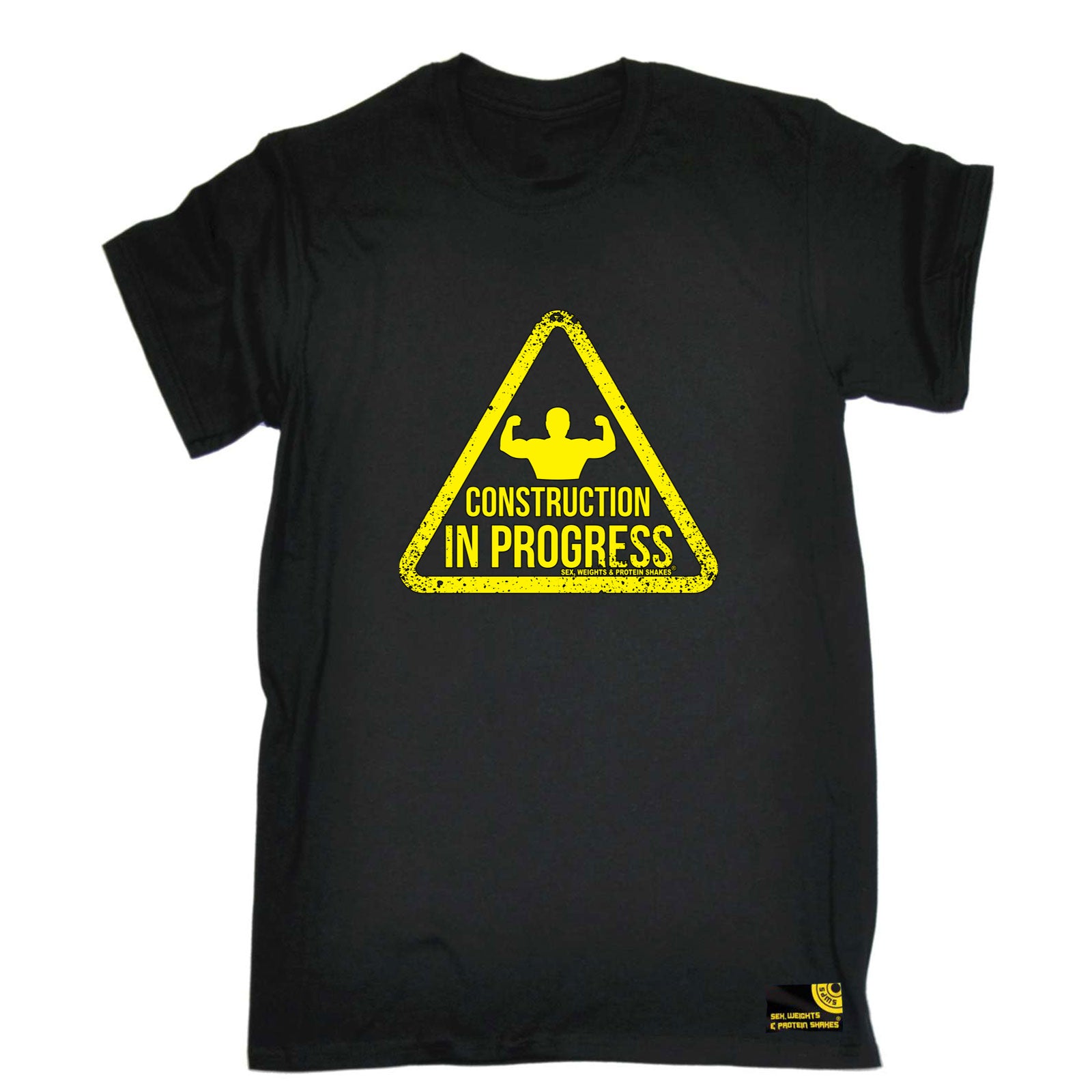 Swps Construction In Progress - Mens Funny T-Shirt Tshirts