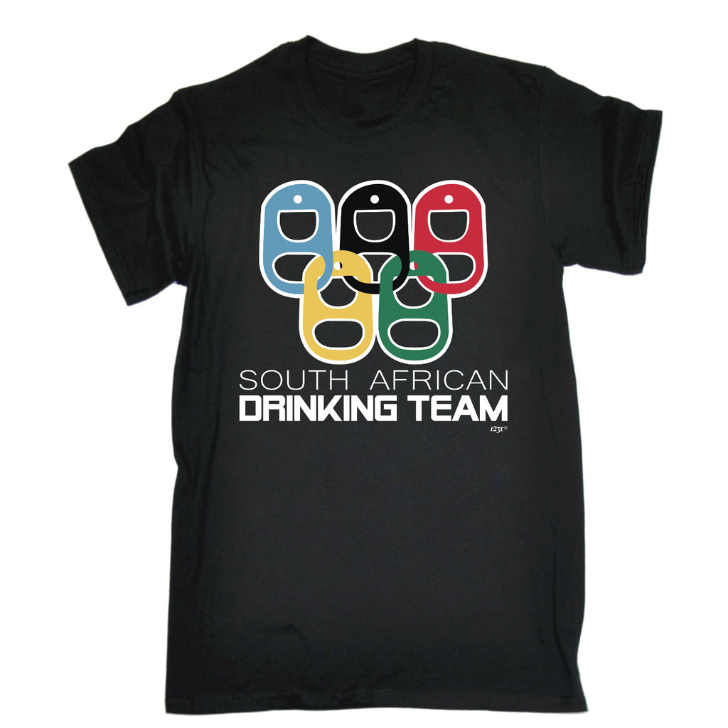 South African Drinking Team Rings - Mens Funny T-Shirt Tshirts