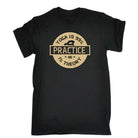 Yoga Is 99 Percent Practice And 1 Theory - Mens 123t Funny T-Shirt Tshirts