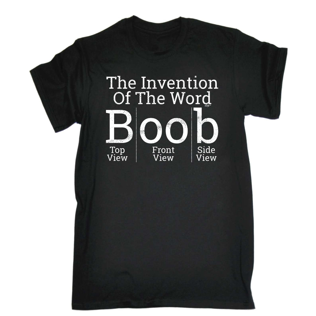 The Invention Of The Word B  B - Mens Funny T-Shirt Tshirts