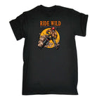 Ride Wild Motorbike Motorcycle - Mens 123t Funny T-Shirt Tshirts