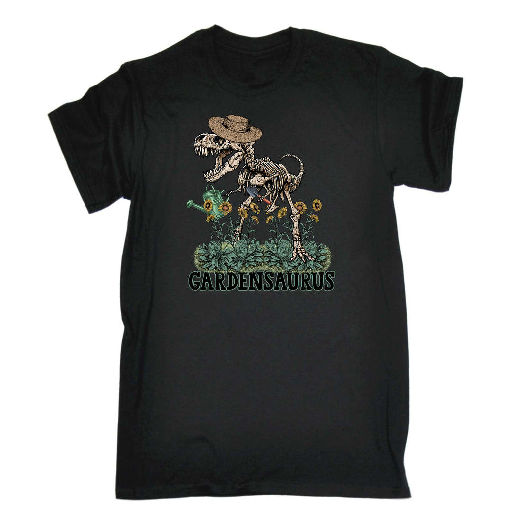 Gardensaurus Dinosaur Garden Gardening - Mens Funny T-Shirt Tshirts