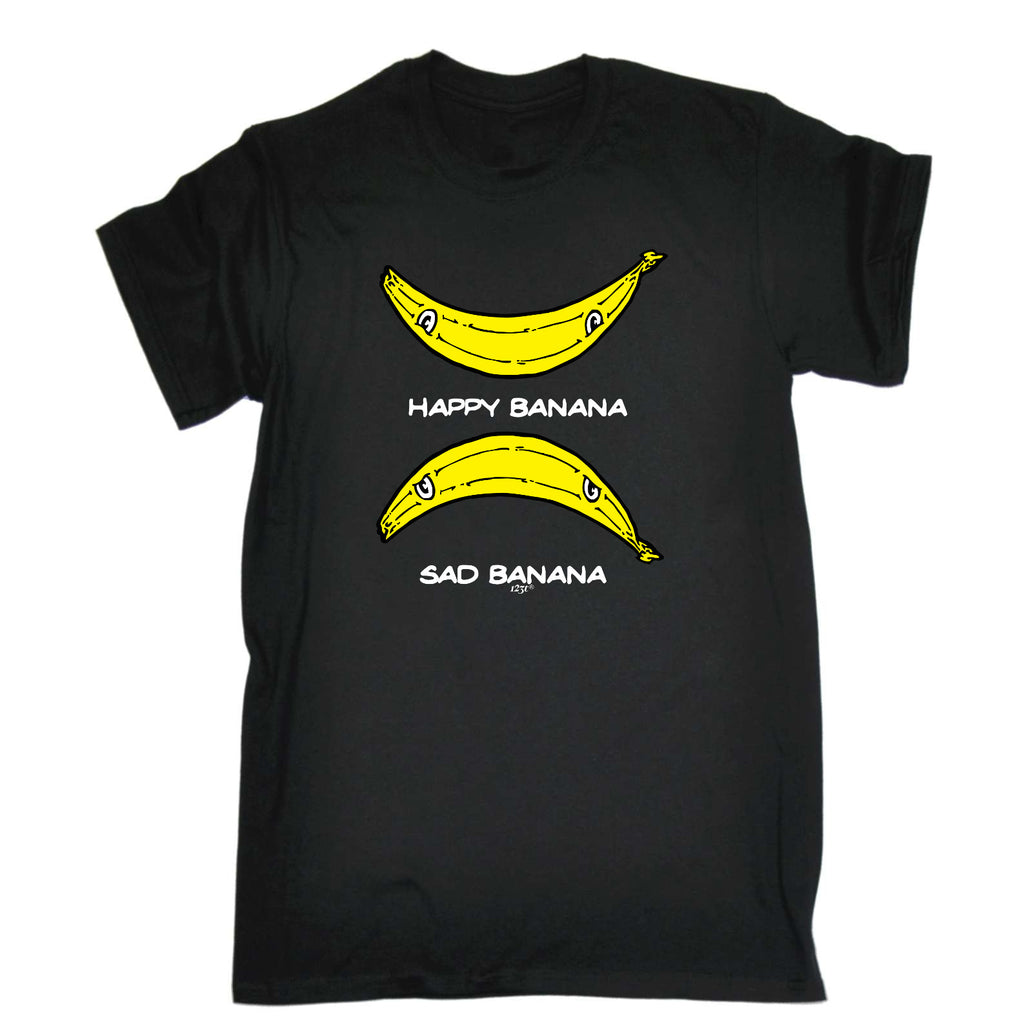 Happy Banana Sad Banana - Mens Funny T-Shirt Tshirts