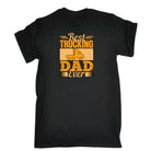 Best Trucking Dad Ever Truck Driver - Mens 123t Funny T-Shirt Tshirts