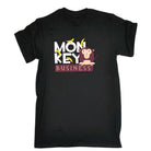Monkey Business - Mens 123t Funny T-Shirt Tshirts