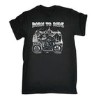 Born To Ride Motorcycle Motorbike - Mens Funny T-Shirt Tshirts