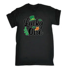 Lucky One Irish St Patricks Day Ireland - Mens 123t Funny T-Shirt Tshirts