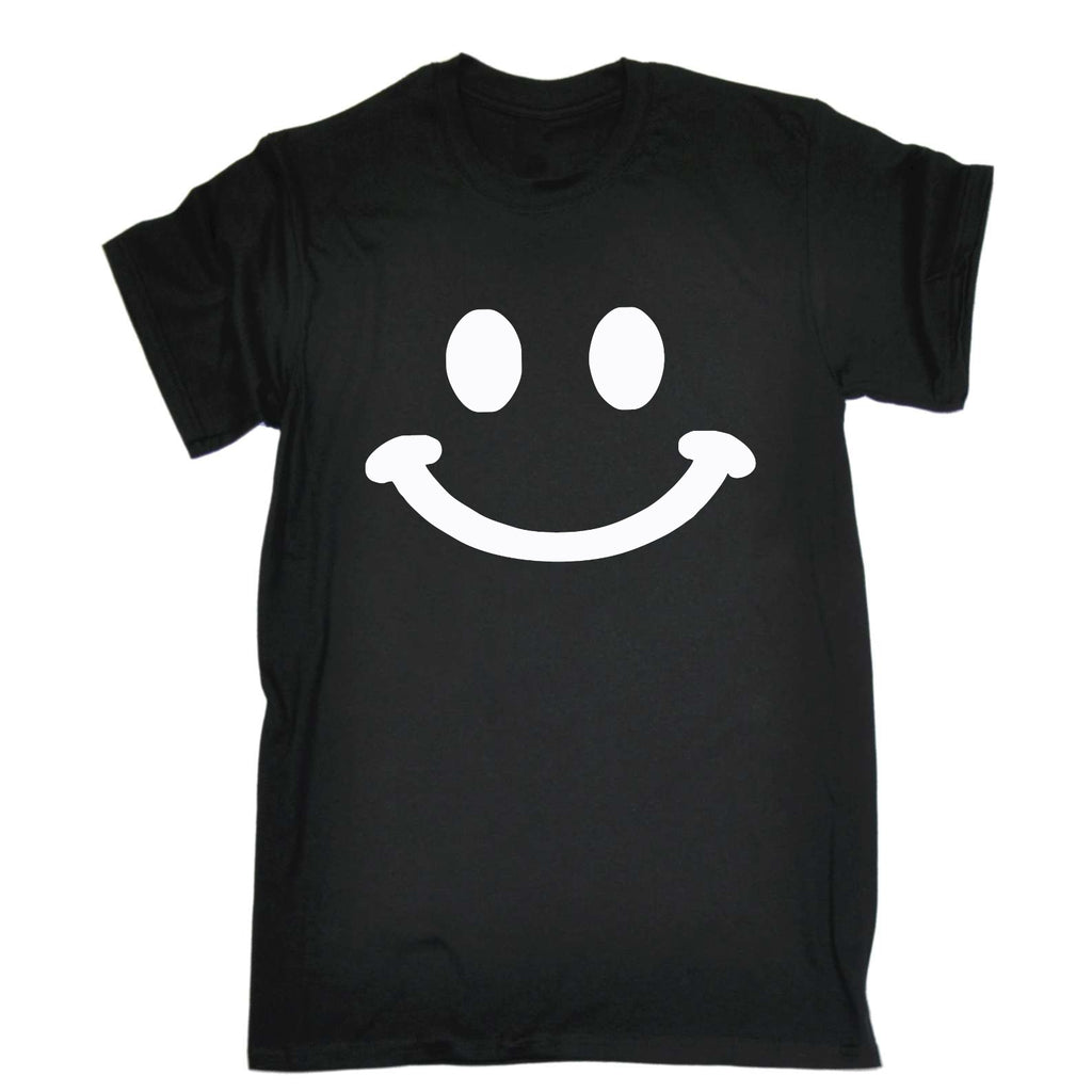 Smile Face - Mens Funny T-Shirt Tshirts