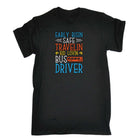 Early Risin Safe Travelin Rid Lovin Bus Driver - Mens 123t Funny T-Shirt Tshirts