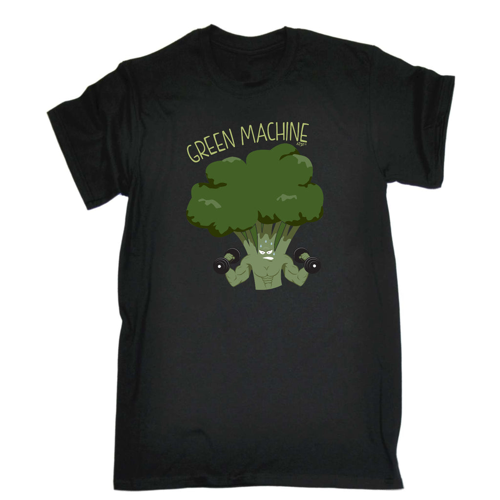 Green Machine Gym - Mens Funny T-Shirt Tshirts